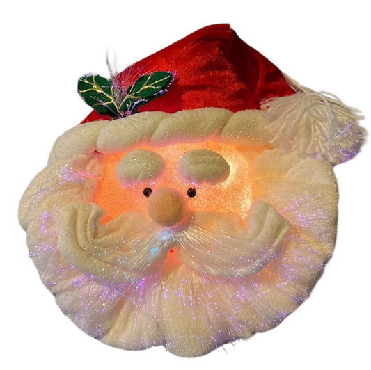 Fiber Optic Santa Head