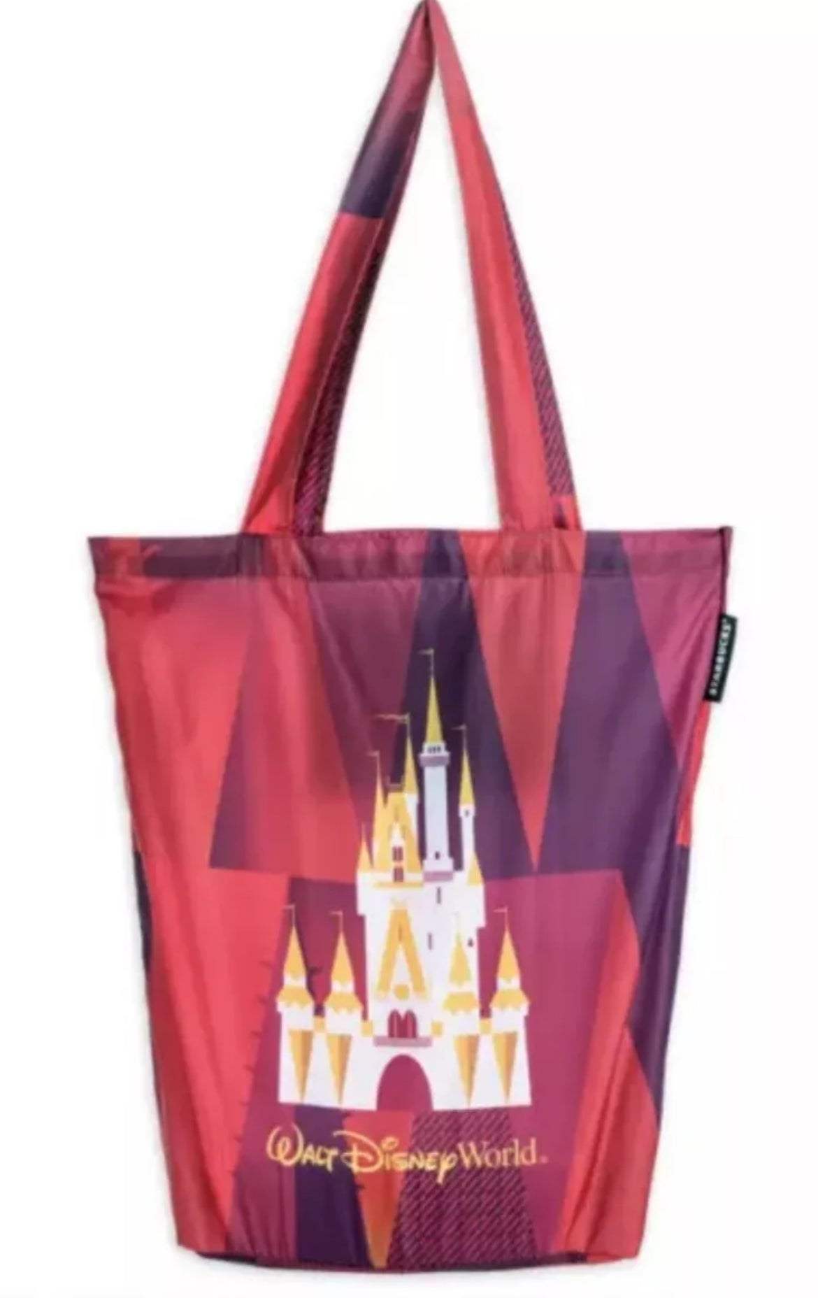 Walt Disney World Parks Cinderella Castle Starbucks Tote Bag with Pouch