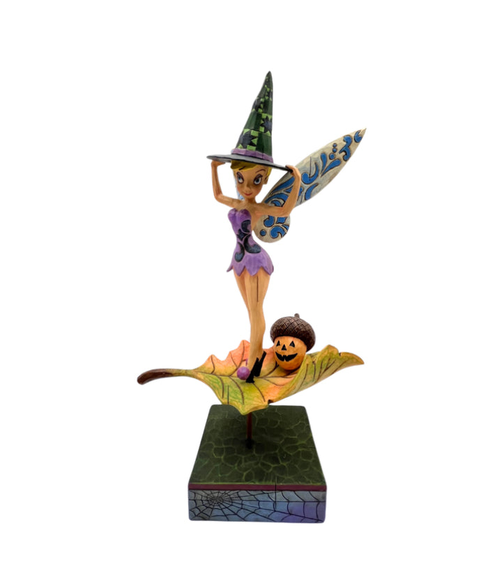 Jim Shore Disney Traditions "Pixie-Be-Witched" Tinkerbell Halloween Collection