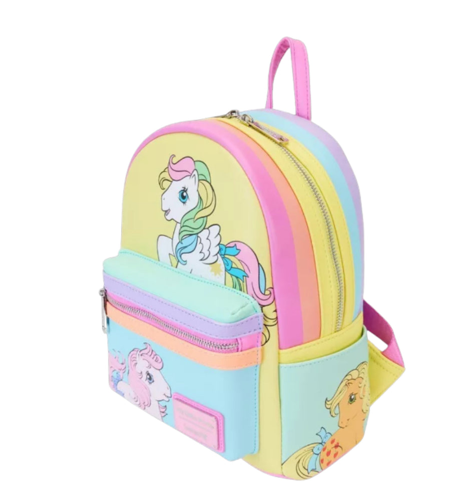 My Little Pony Color-Block Mini Loungefly Backpack