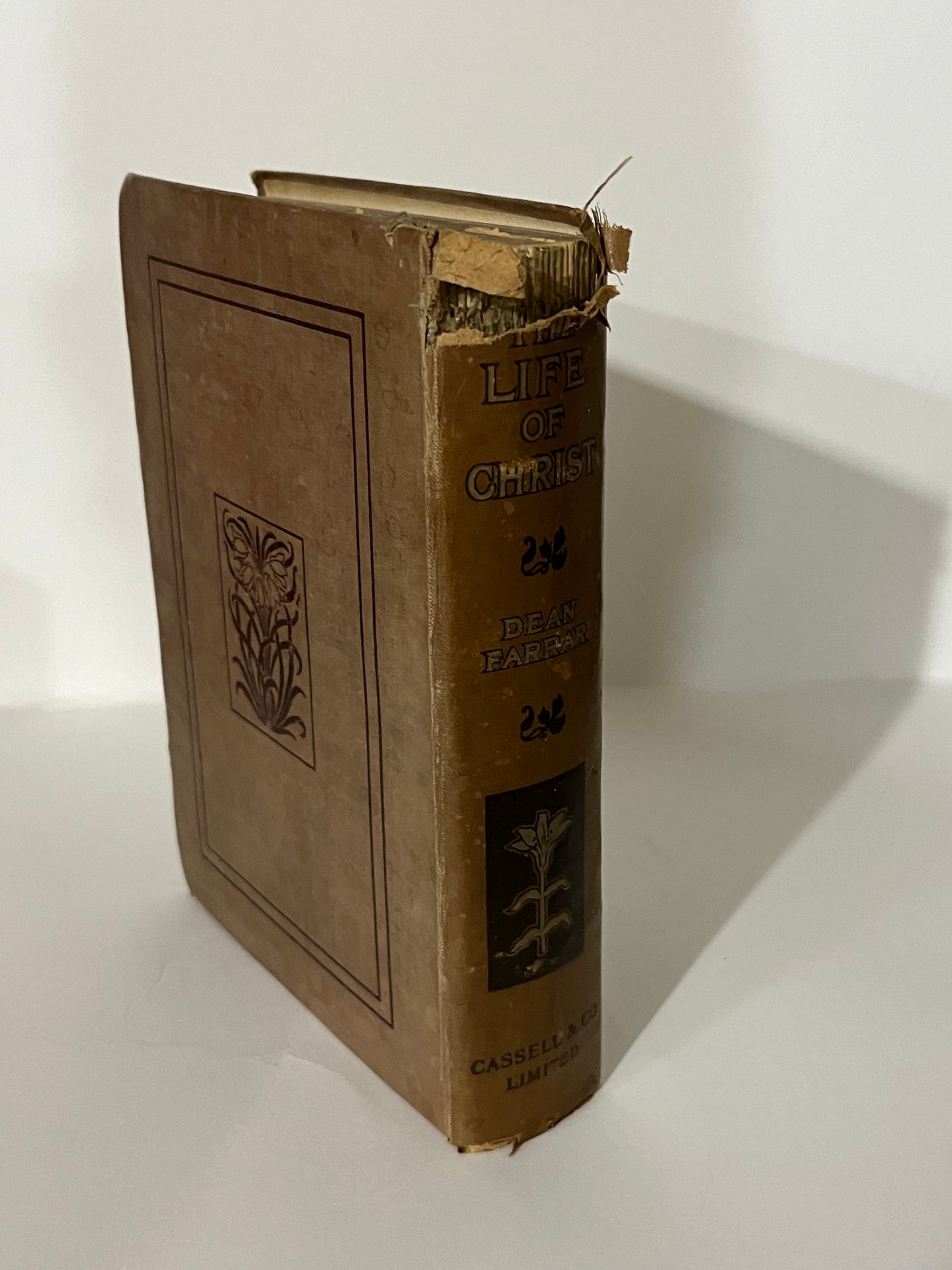 1896 The Life of Christ by Frederic W. Farrar,  The Quiver Edition