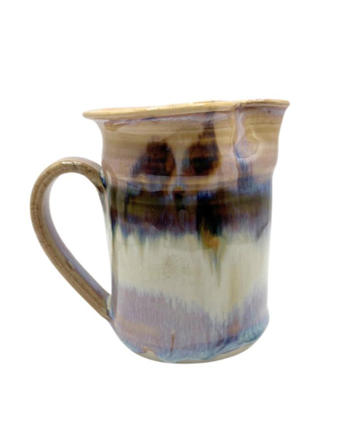 Beautiful Hand Thrown Drip Glaze Creamer