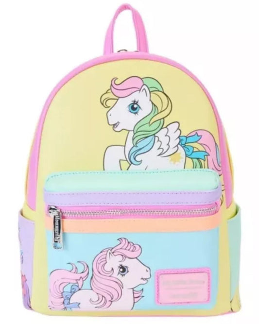 My Little Pony Color-Block Mini Loungefly Backpack