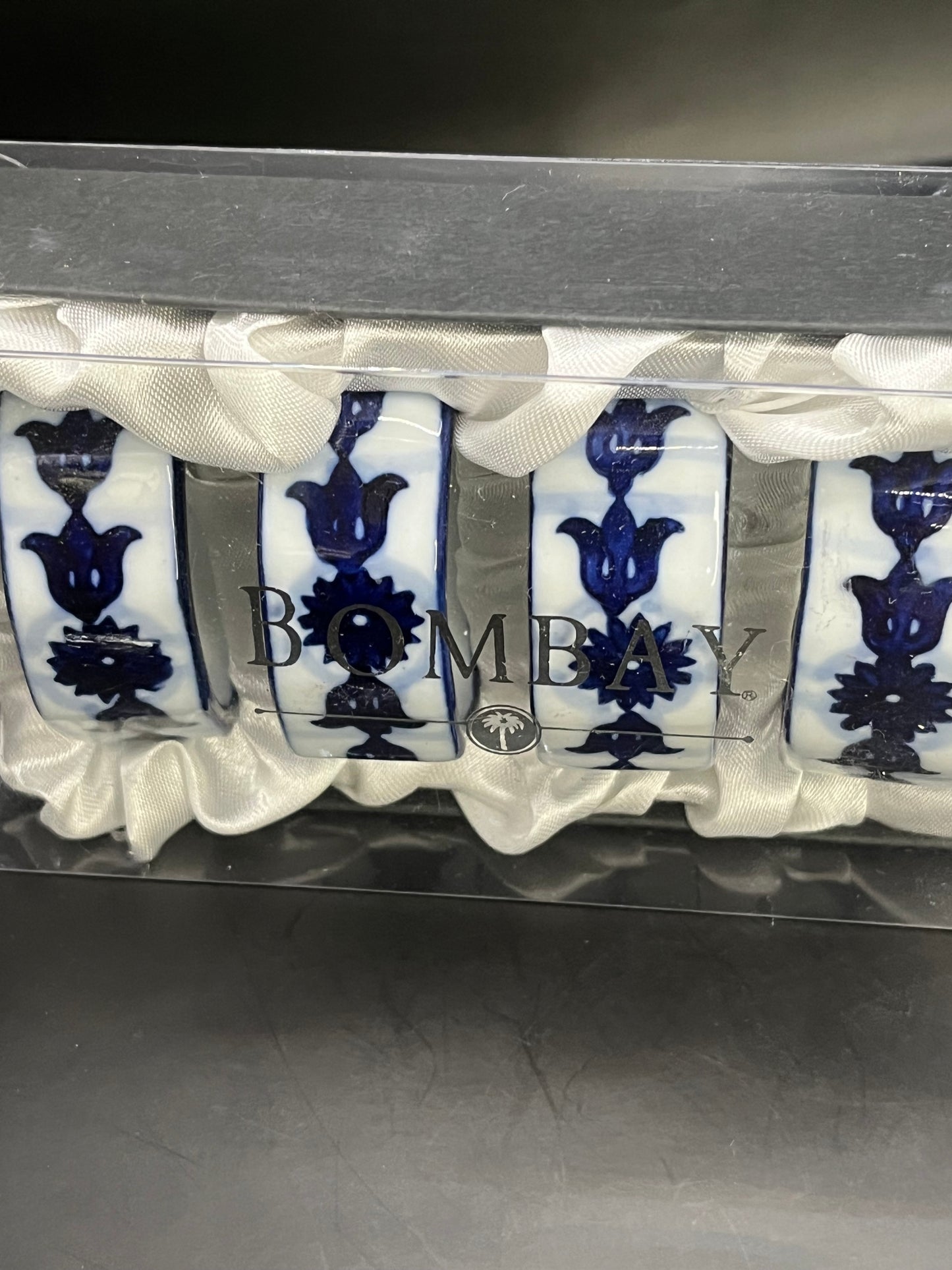 Bombay Porcelain Napkin Rings