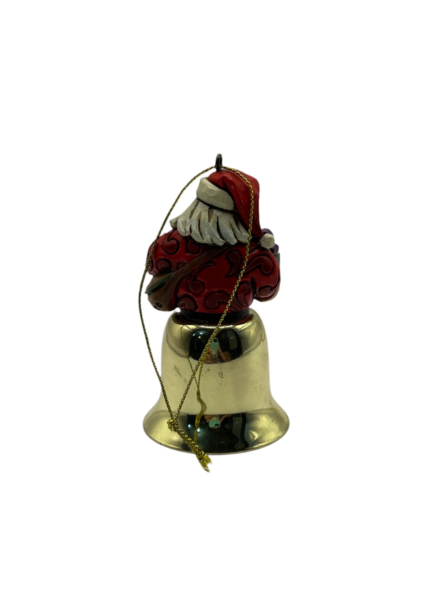 Jim Shore Santa Christmas Ornament Bell