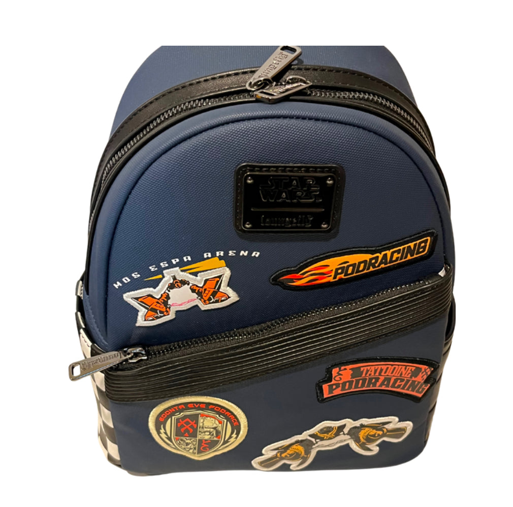 New Star Wars Podracing Patches Hard Tag Loungefly Back Pack