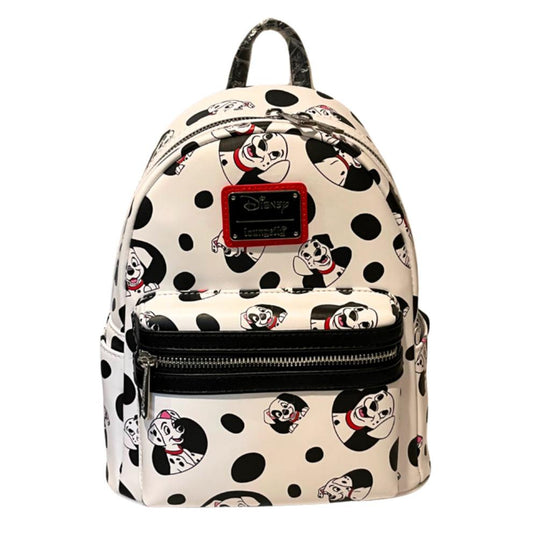 NEW Disney 101 Dalmatians Spots and Pups Loungefly Hard Tag Back Pack