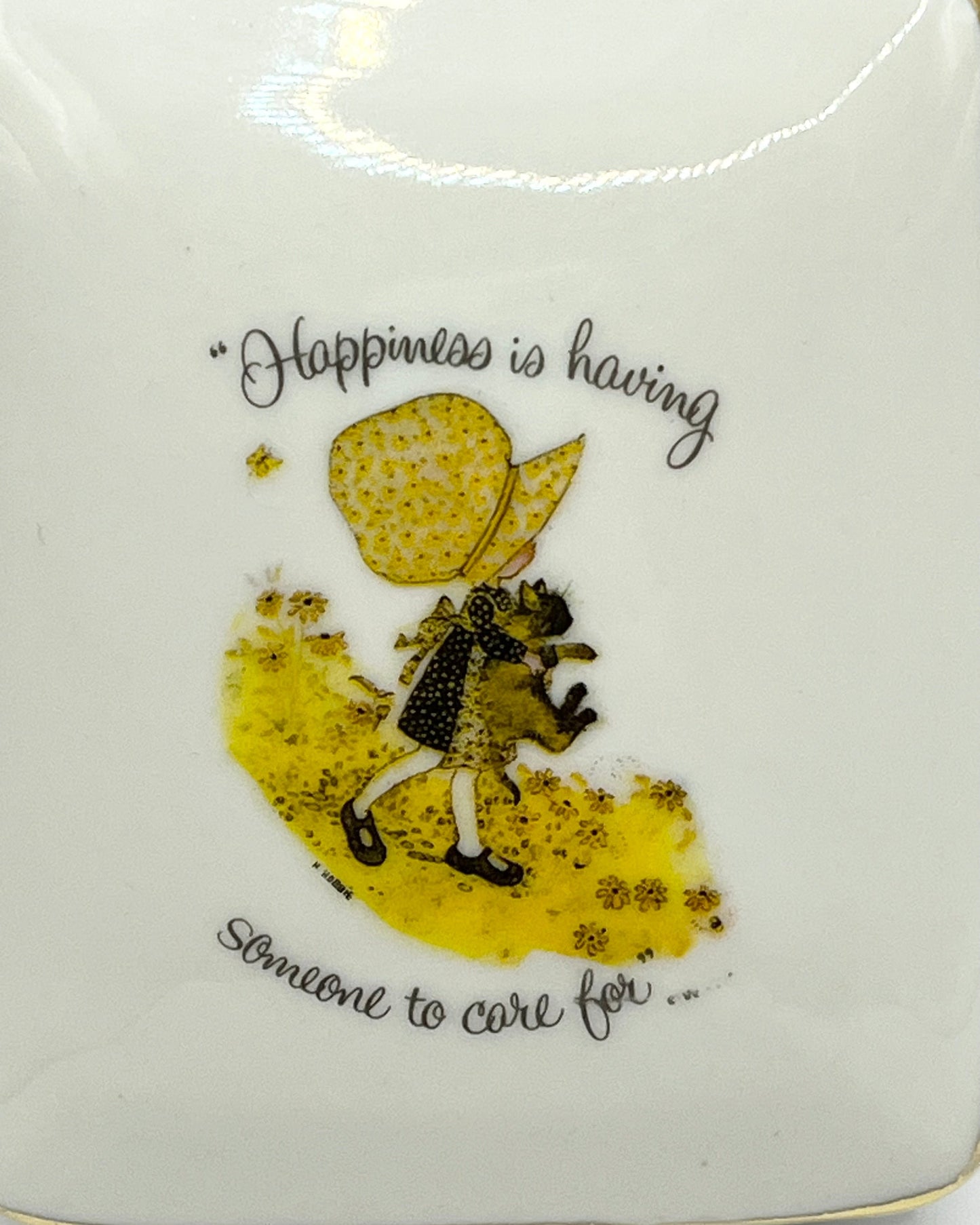 Holly Hobby Trinket Box “Happiness is having someone to care for.”