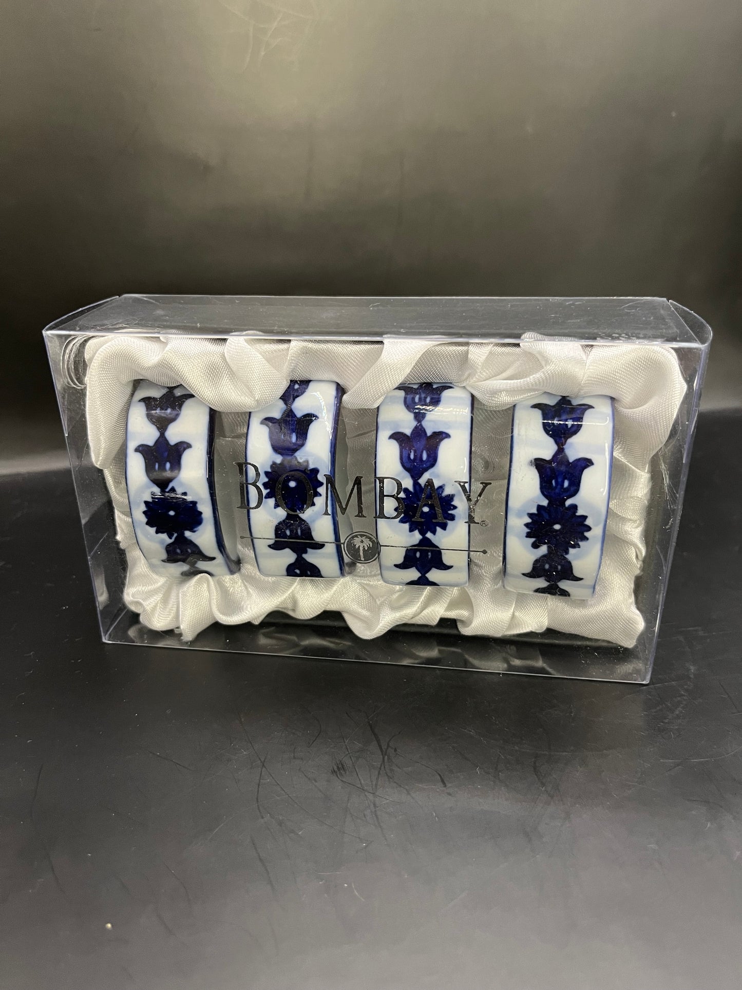 Bombay Porcelain Napkin Rings