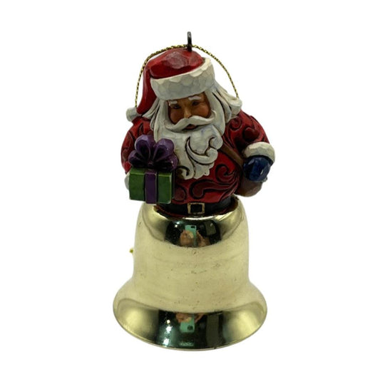 Jim Shore Santa Christmas Ornament Bell