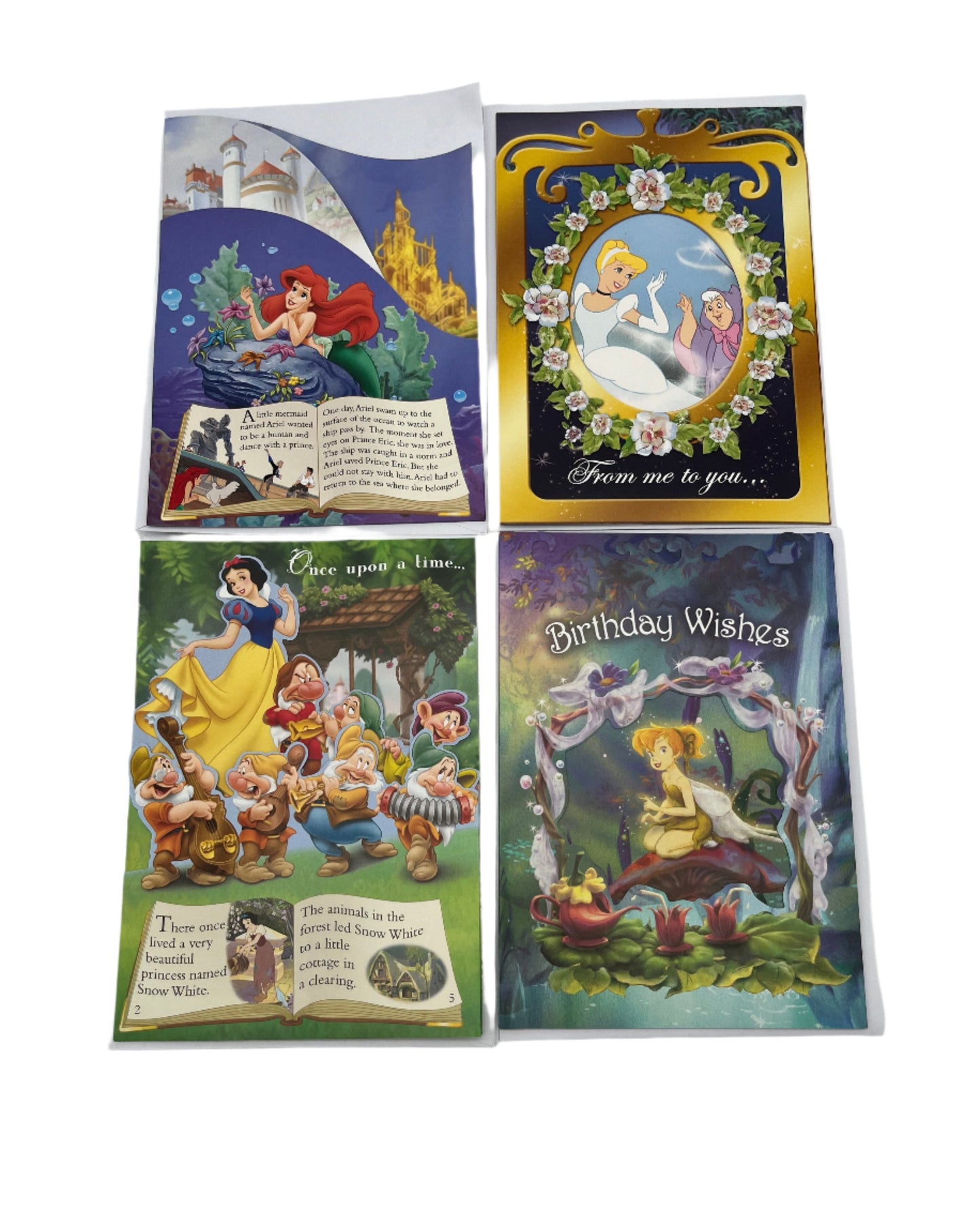 Set of 4 Disney Cards Set (D)