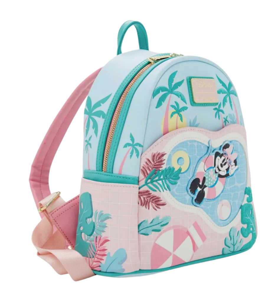 Minnie Mouse Vacation Mini LOUNGEFLY Backpack