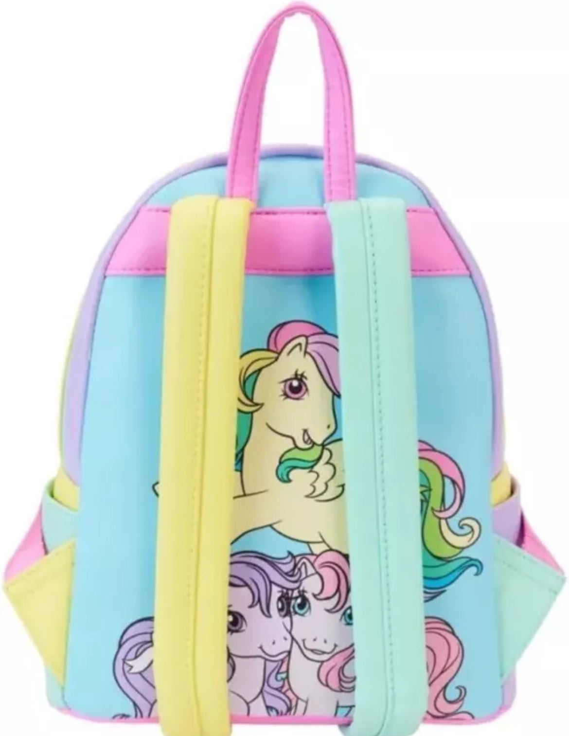 My Little Pony Color-Block Mini Loungefly Backpack