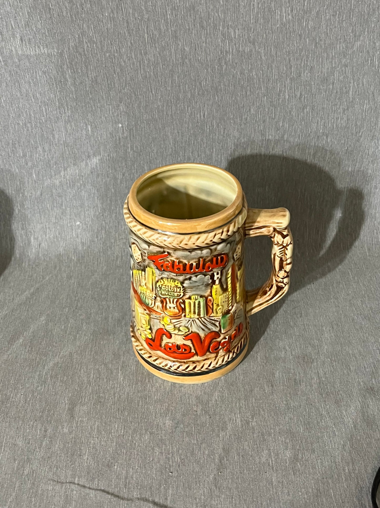 Vintage  Fabulous Las Vegas Mug/ Stein