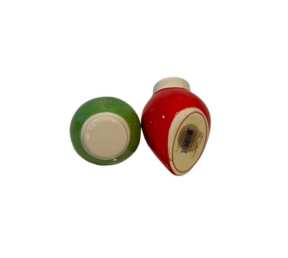 New Christmas Lights Salt and Pepper Shakers