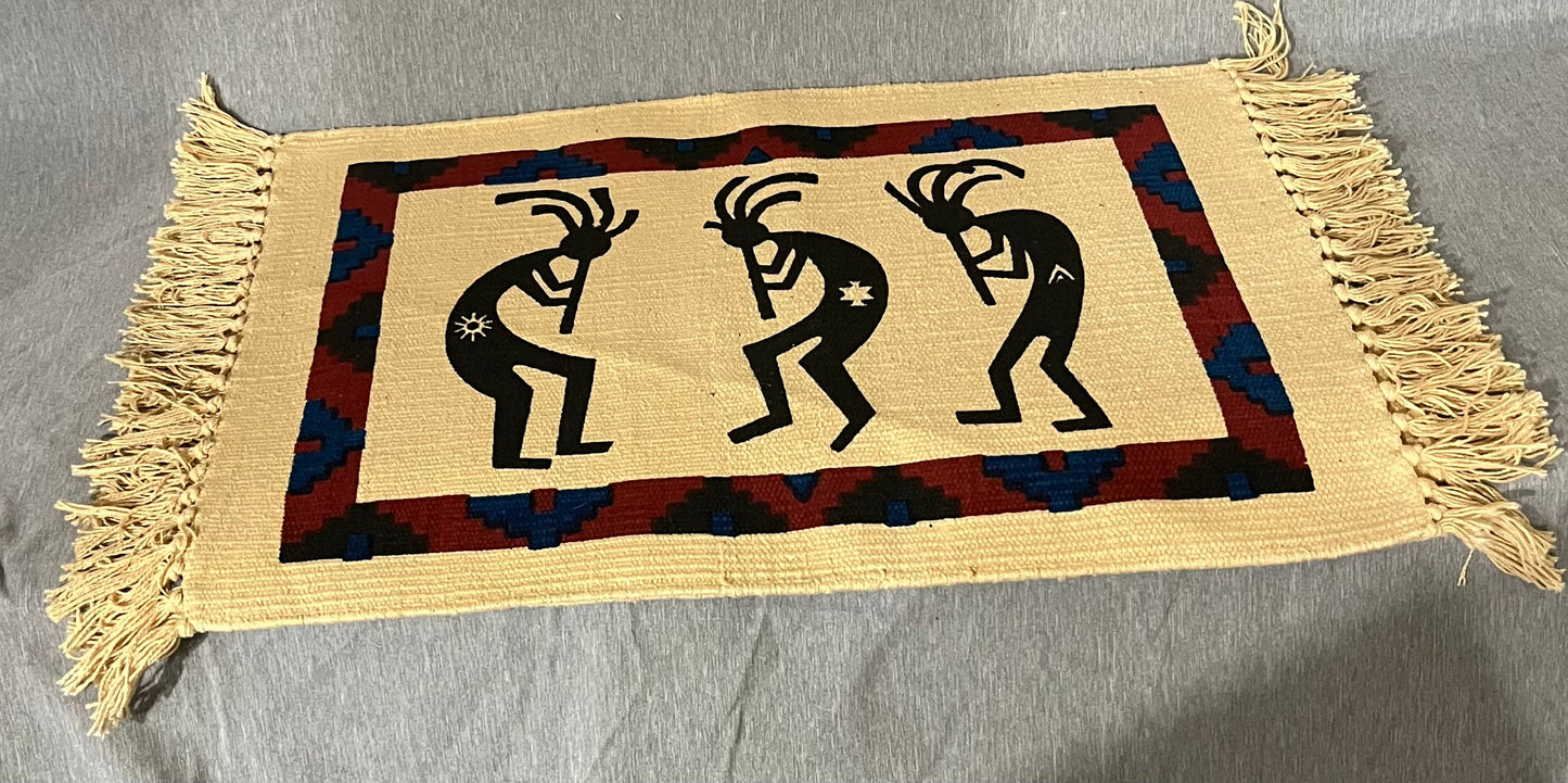 El Paso Saddle Blanket Co KOKOPELLI Southwest
Flute Player Placemat Set of 6