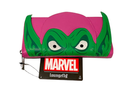 NEW  Marvel Green Goblin Large Wallet Hard Tag