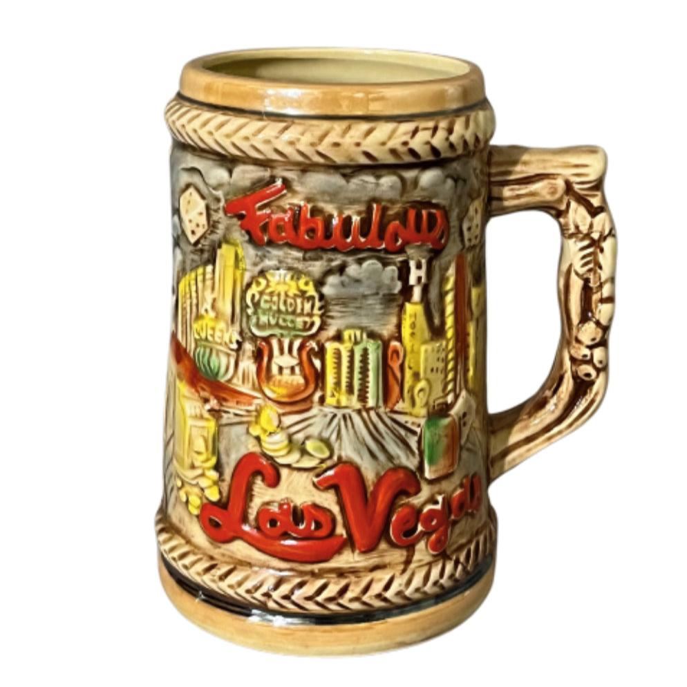 Vintage  Fabulous Las Vegas Mug/ Stein