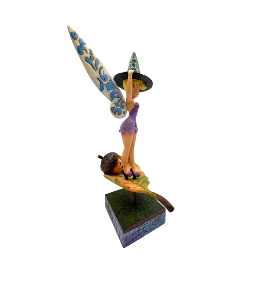 Jim Shore Disney Traditions "Pixie-Be-Witched" Tinkerbell Halloween Collection