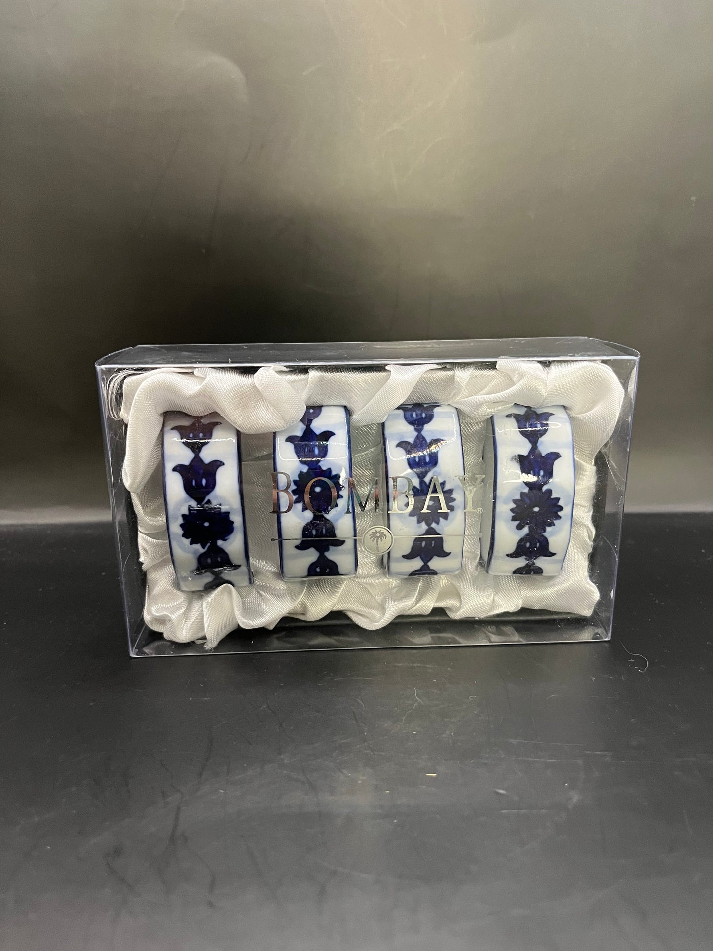 Bombay Porcelain Napkin Rings