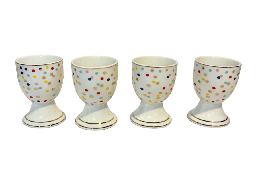 Set of 4 Grace's Teaware Porcelain Egg Cups