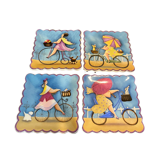 Jo Parry Set of 4 FMWW Market Collection Mini Plates